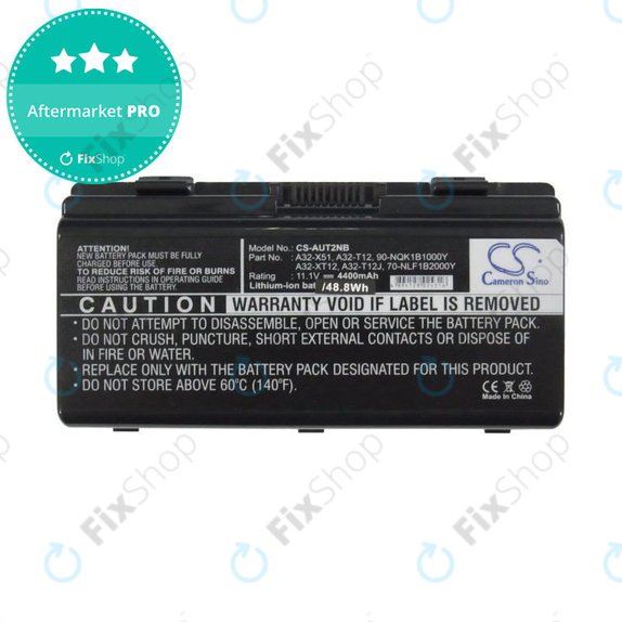 Baterija za Asus X51RL, T12Jg, T12C, X51L, 4400mAh, Li-Ion, 11.1V, A32-X51, HQ