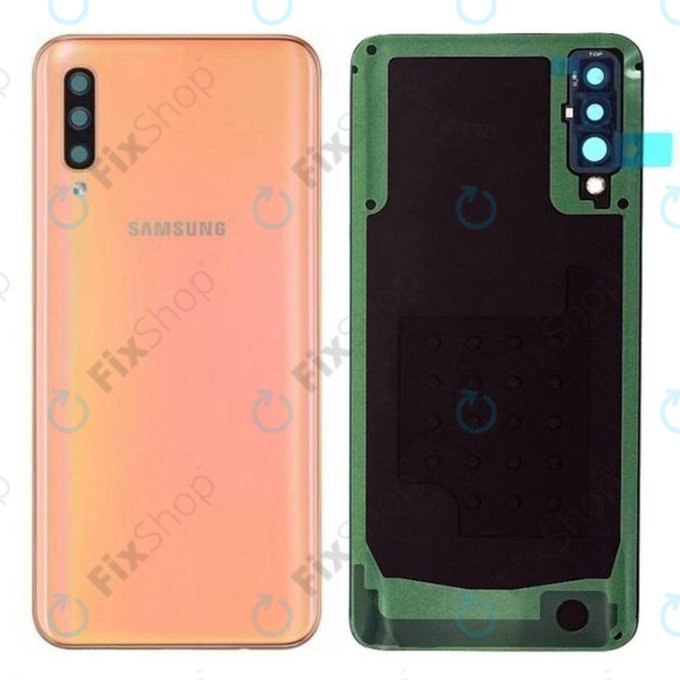 Samsung Galaxy A50 A505F - Pokrov baterije (Coral) - GH82-19229D Genuine Service Pack