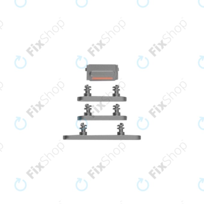 Apple iPhone 14 Pro - Stranski gumbi (Space Black)