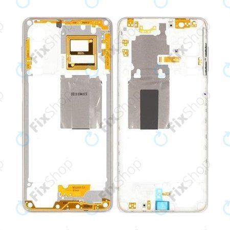 Samsung Galaxy M52 5G M526B - Srednji okvir (White) - GH98-46916C Genuine Service Pack