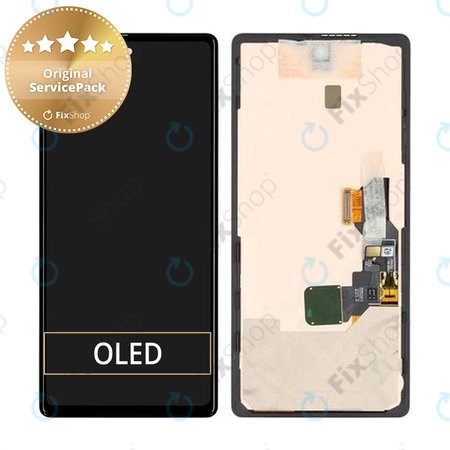 Google Pixel 6a GX7AS GB62Z - LCD zaslon + steklo na dotik - G949-00239-01 Genuine Service Pack