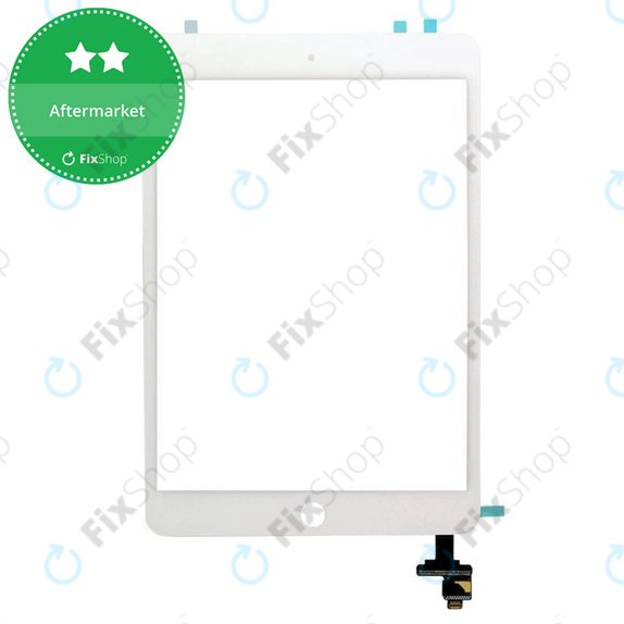 Steklo na dotik s priključkom IC za iPad Mini, Mini 2, White