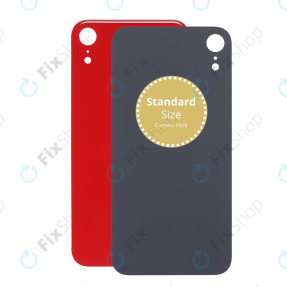 Apple iPhone XR - Steklo zadnjega ohišja (Red)
