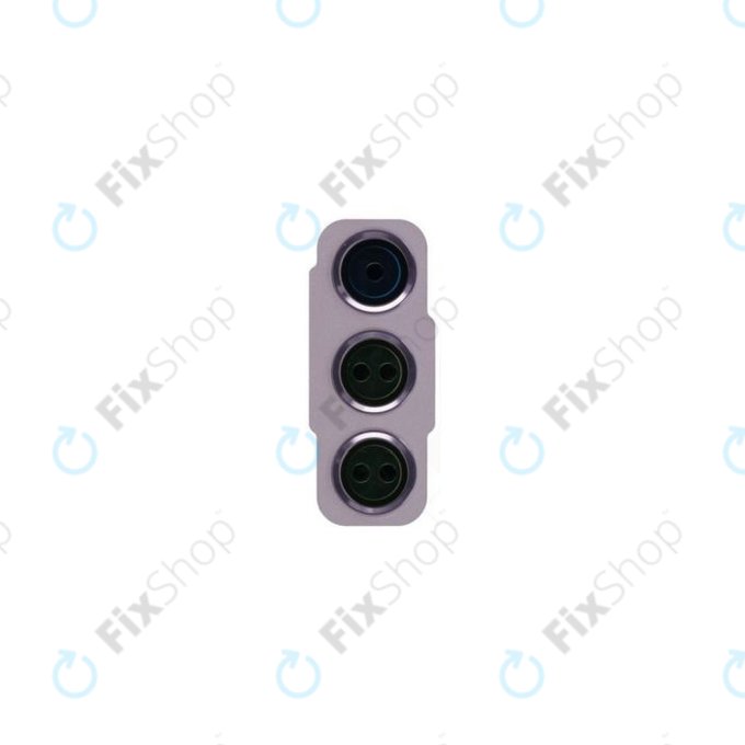Samsung Galaxy S21 FE G990B - Stekleni okvir zadnje kamere (Violet) - GH98-46772D Genuine Service Pack