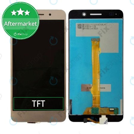 Huawei Y6 - LCD zaslon + steklo na dotik (Gold) TFT