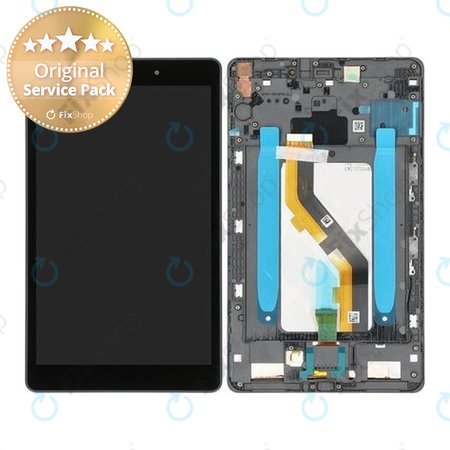 Samsung Galaxy Tab A 8 (2019) WiFi - LCD zaslon + steklo na dotik (Carbon Black) - GH81-17227A Genuine Service Pack