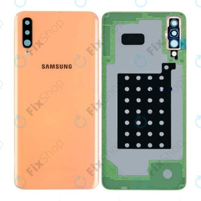 Samsung Galaxy A70 A705F - Pokrov baterije (Coral) - GH82-19796D, GH82-19467D Genuine Service Pack