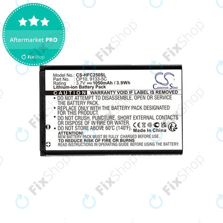 Baterija za Amplicomms Powertel M4000, Auro Comfort 1010, 1050mAh, Li-Ion, 3.7V, MM460BB, CP10, HQ