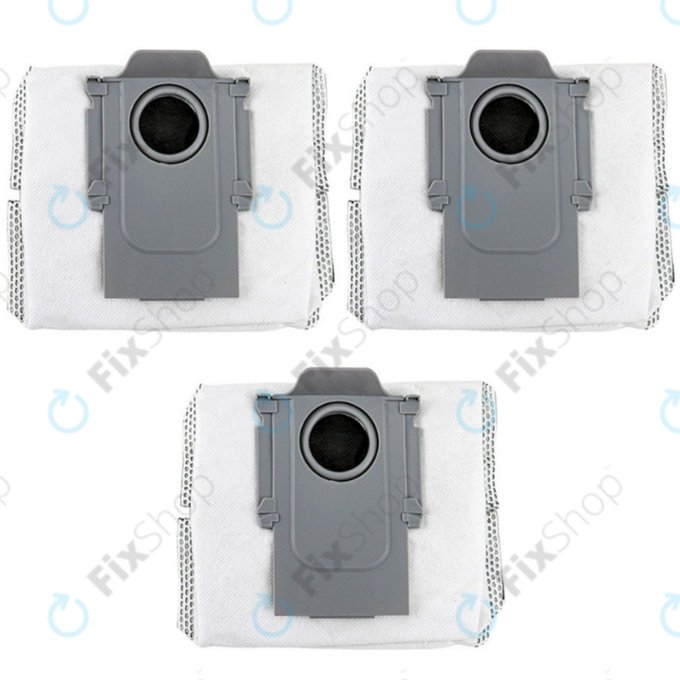 Vrečka za sesalnik, 3 kos, Aktivno oglje za Xiaomi Roborock Q-series