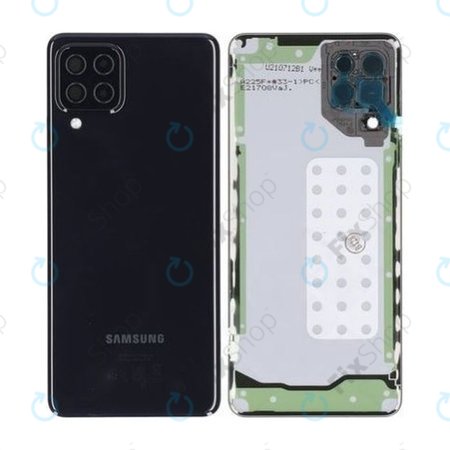 Samsung Galaxy A22 A225F - Pokrov baterije (Black) - GH82-25959A, GH82-26518A Genuine Service Pack
