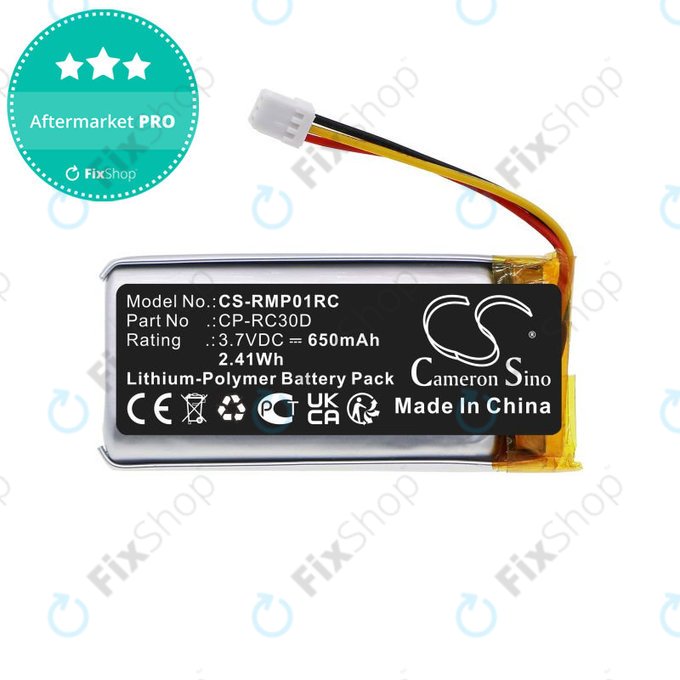 Baterija za Razer Naga Pro, Basilisk Ultimate, 650mAh, Li-Pol, 3.7V, CP-RC30D, HQ