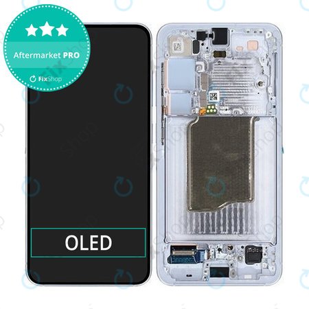 Samsung Galaxy S25 - LCD zaslon + steklo na dotik + okvir (Icyblue) OLED