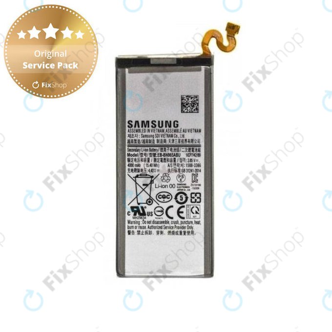 Samsung Galaxy Note 9 - Baterija EB-BN965ABU 4000mAh - GH82-17562A Genuine Service Pack