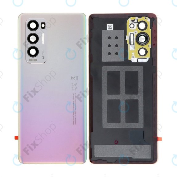 Oppo Find X3 Neo - Pokrov baterije komplet (Galactic Silver)