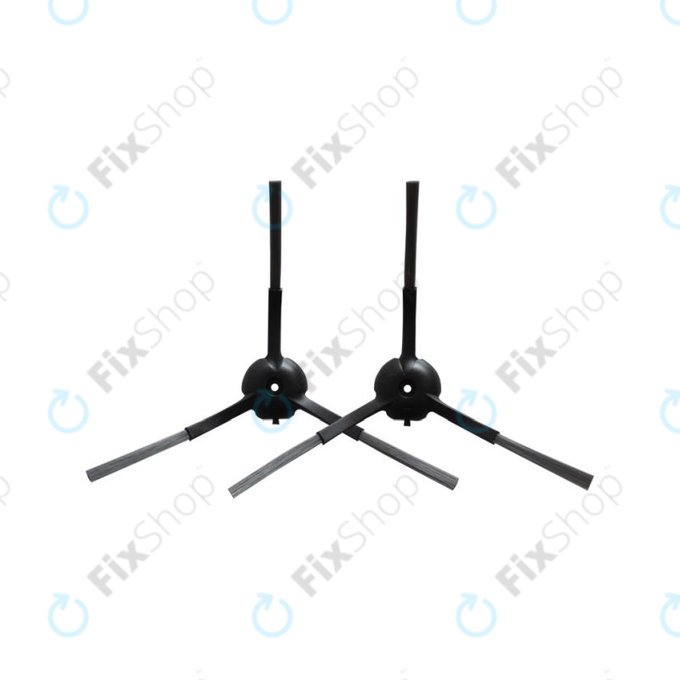 Roidmi EVE Plus - Stranska krtača (črna) - 2 kosa