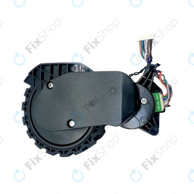 Xiaomi Robot Vacuum X20, S10, Dreame X30, X20, X10 Pro - Kolo z Motorjem (Desno) (Črna)