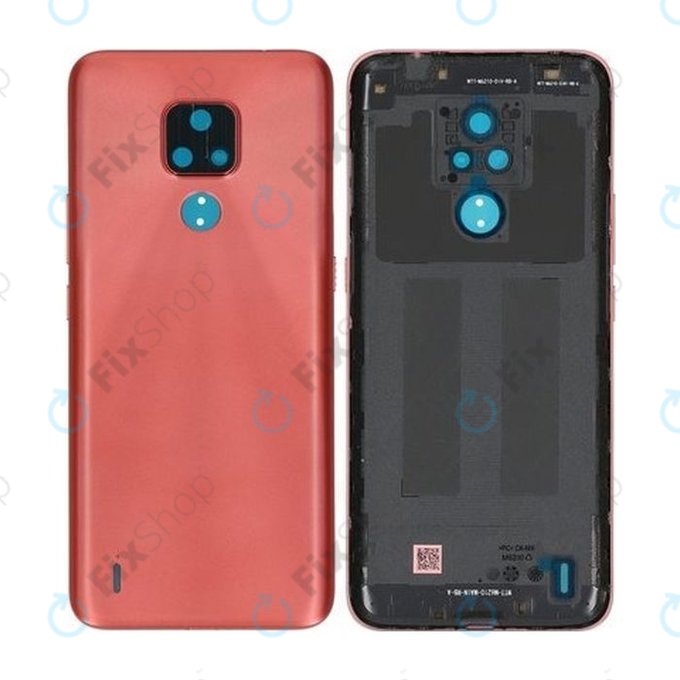 Motorola Moto E7 XT2095 - Pokrov baterije (Satin Coral) - 5S58C17916, S948C93753 Genuine Service Pack