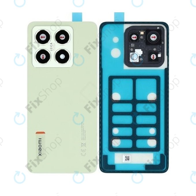 Xiaomi 14T - Pokrov baterije (Lemon Green) - 5600100N12A00 Genuine Service Pack