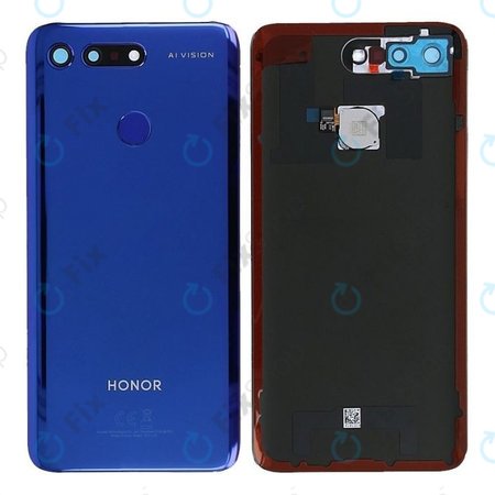 Huawei Honor View 20 - Pokrov baterije + senzor prstnih odtisov (Sapphire Blue) - 02352LNS Genuine Service Pack