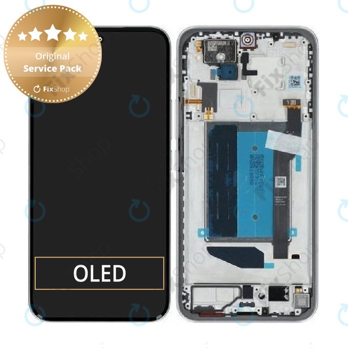 Zaslon za Xiaomi Redmi Note 15 Pro+ 5G, Mocha Brown, Steklo na dotik z okvirjem, 5600250P16U00, Genuine Service Pack