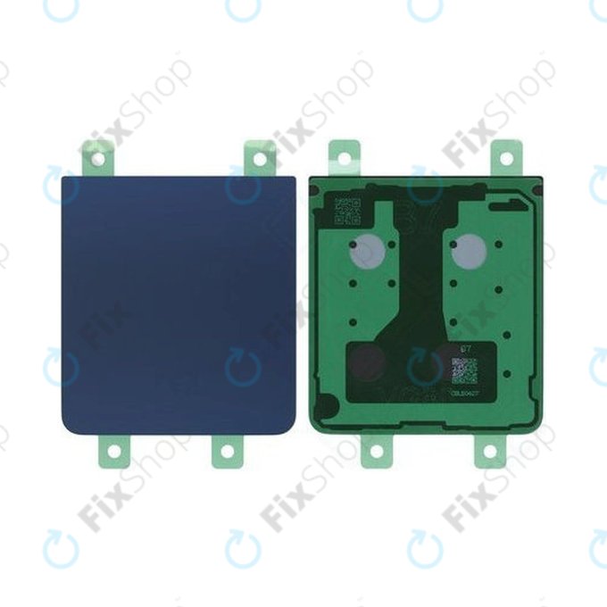 Samsung Galaxy Z Flip 7 F766B - Pokrov baterije (Blue Shadow) - GH82-37594A Genuine Service Pack