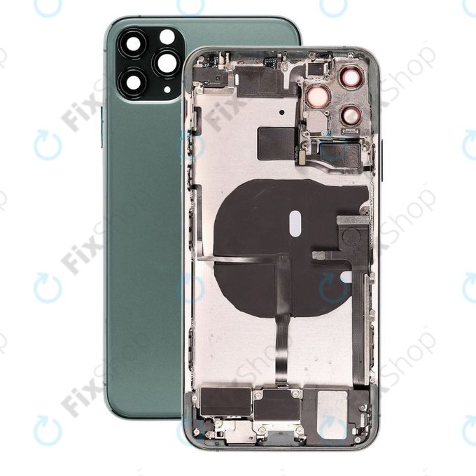 Apple iPhone 11 Pro Max - Zadnje ohišje z majhnimi deli (Green)