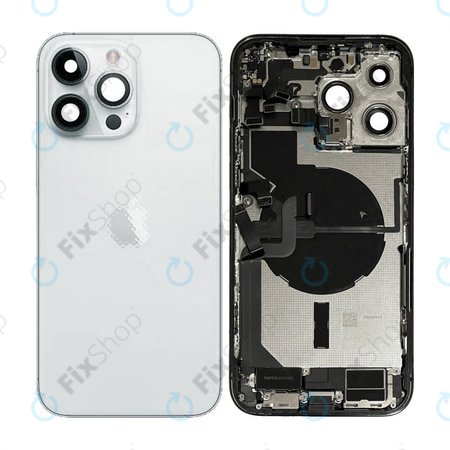 Apple iPhone 14 Pro Max - Zadnje ohišje z majhnimi deli (Silver)