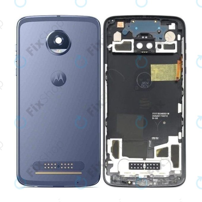 Motorola Moto Z2 Play XT1710-09 - Pokrov baterije (Blue/Silver)