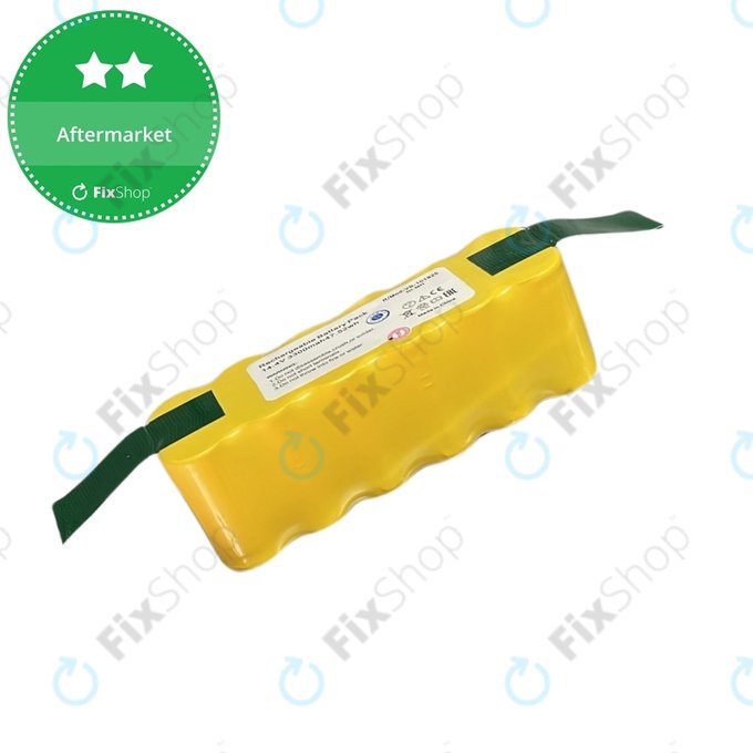 iRobot Roomba 500, 600, 700, 800, 900-series, R3, Scooba 450, Vileda 137173 - Baterija 11702, GD-Roomba-500, VAC-500NMH-33 Ni-MH 14.4V 3300mAh