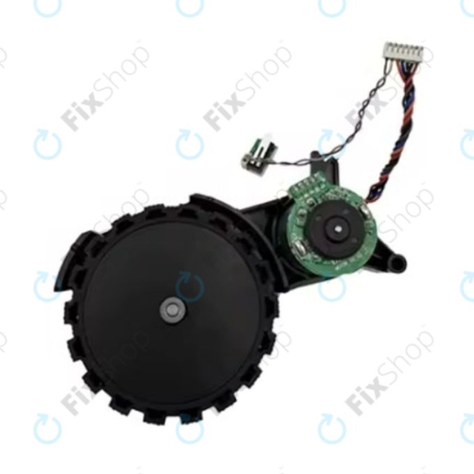 Xiaomi Robot Vacuum X10, Dreame Z10 Pro, L10 Plus, D10 Plus - Kolo z Motorjem (Desno) (Črna)