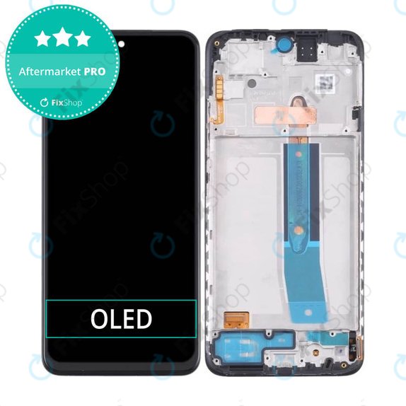 Xiaomi Redmi Note 11, 11S, Poco M4 Pro 4G - LCD zaslon + steklo na dotik + okvir (Graphite Grey) OLED