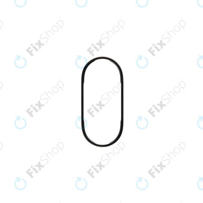 Apple iPhone X - Stekleni okvir zadnje kamere (Space Gray)