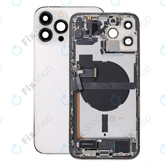 Apple iPhone 13 Pro Max - Zadnje ohišje z majhnimi deli (Silver)