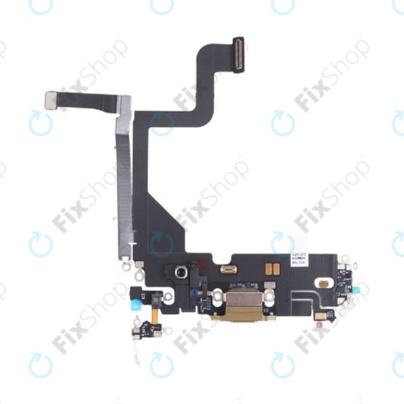 Apple iPhone 13 Pro - Konektor za polnjenje + Flex kabel (Gold)
