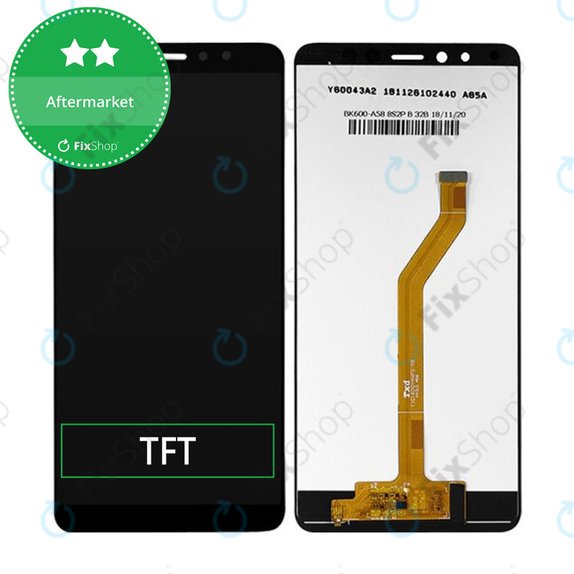 Lenovo K5 Pro - LCD zaslon + steklo na dotik (Black) TFT