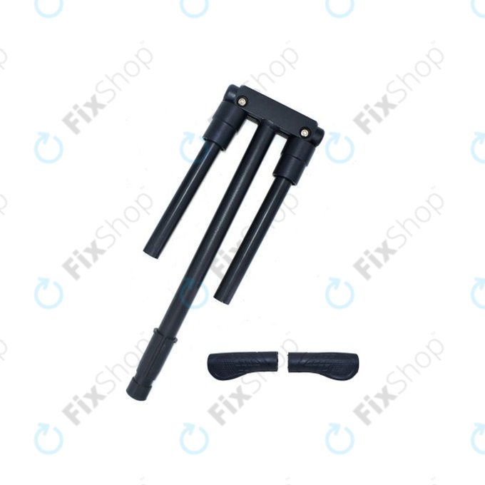 Kugoo M4 - Krmilna palica s krmilom in zložljivim mehanizmom + zložljivi mehanizem (Black)