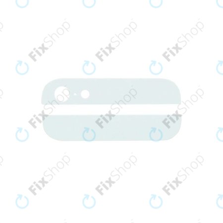 Apple iPhone 5 - zadnje steklene letve (bele)