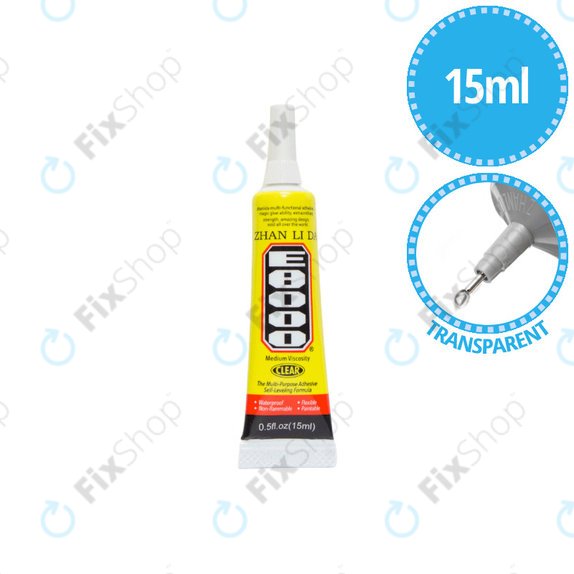 Adhesive lepilo E8000 - 15 ml (prozorno)