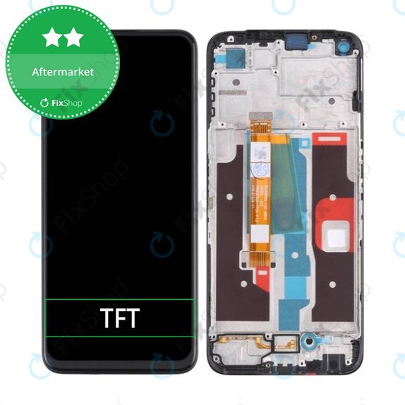 Realme 8i RMX3151 - LCD zaslon + steklo na dotik + okvir TFT