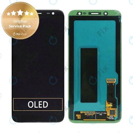 Samsung Galaxy J6 J600F - LCD zaslon + steklo na dotik - GH97-21931A, GH97-22048A Genuine Service Pack