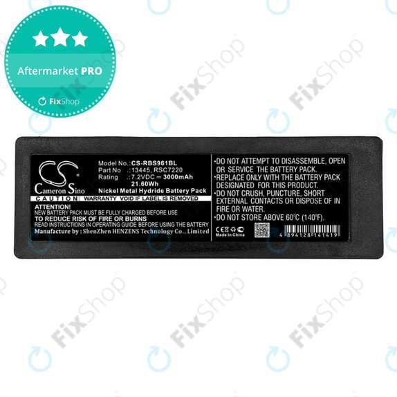Baterija za Scanreco 590, Cifa, Effer, 3000mAh, Ni-MH, 7.2V, RSC7220, HQ