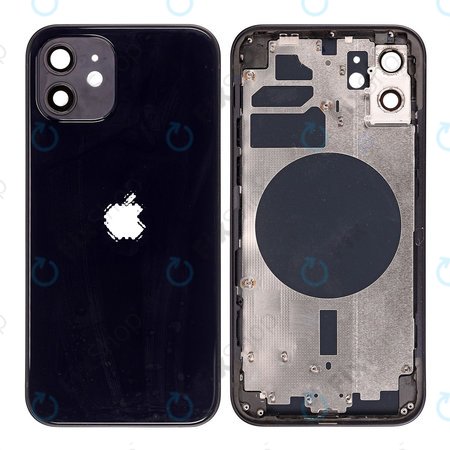 Apple iPhone 12 - Zadnje ohišje (Black)