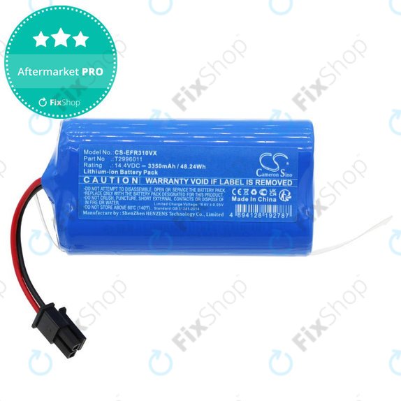 Baterija za Eufy RoboVac L30 Hybrid+, Concept VR2110, 3350mAh, Li-Ion, 14.4V, T2996011, HQ