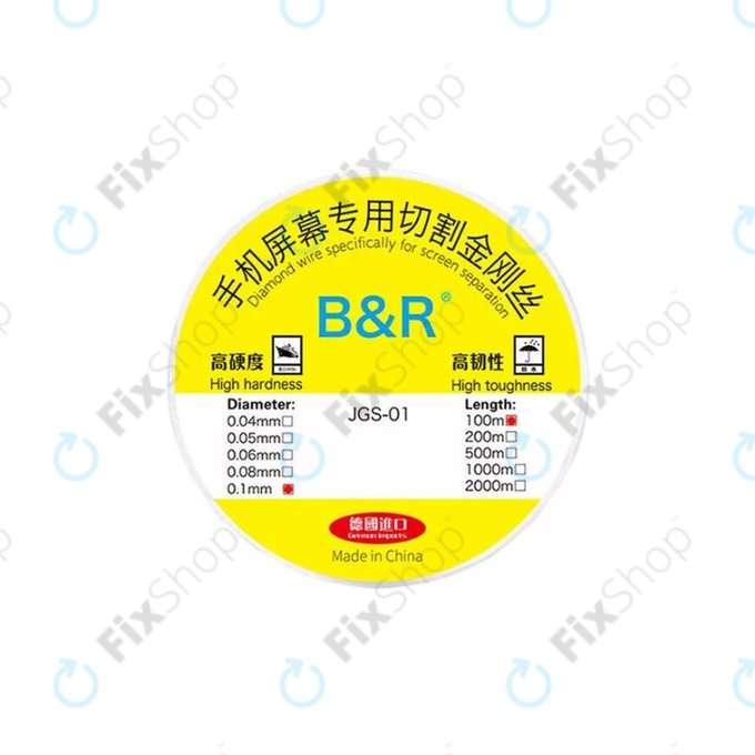 Gold Wire - žica za ločevanje LCD zaslonov (0.1mm x 100M)