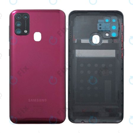 Samsung Galaxy M31 M315F - Pokrov baterije (Red) - GH82-22412B Genuine Service Pack