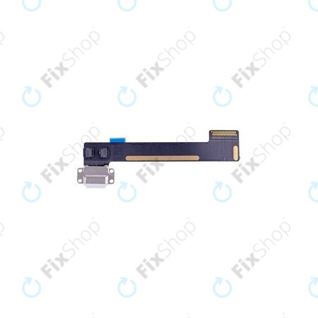 Apple iPad Mini 4, Mini 5 - Priključek za polnjenje + fleksibilni kabel (White)