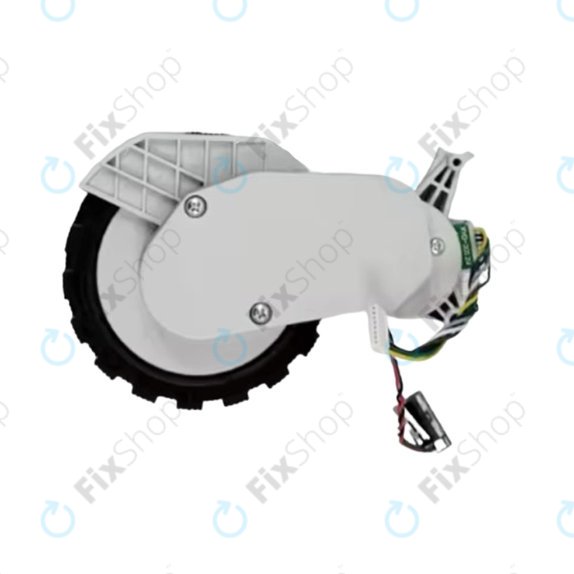 Xiaomi Robot Vacuum X20, S10, Dreame X30, X20, X10 Pro - Kolo z Motorjem (Desno) (Bela)