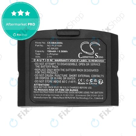 Baterija za Sennheiser IS 410, IS 4200, RR 4200, SET 830, SET 840, 150mAh, Li-Pol, 3.7V, HC-BA300, HQ