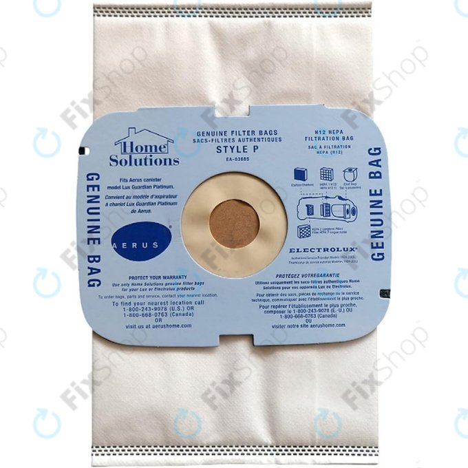 Electrolux, Aerus - Vrečka za sesalnik (Style-P)