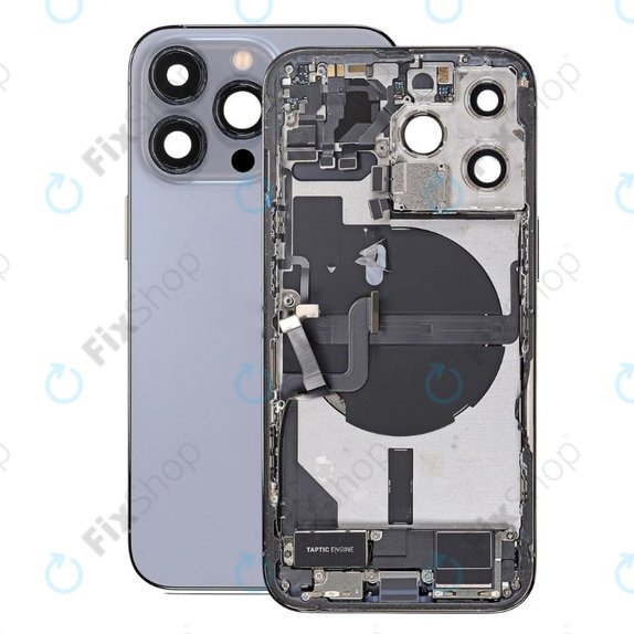 Apple iPhone 13 Pro - Zadnje ohišje z majhnimi deli (Blue)